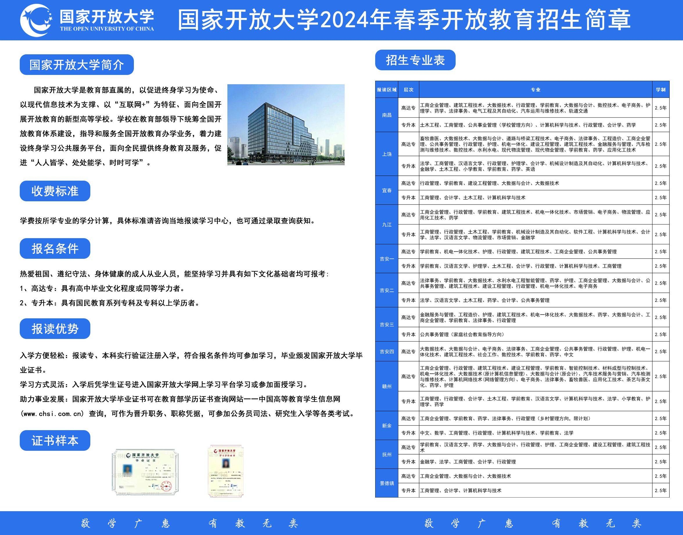 国家开放大学--最快最实用的学历提升途径